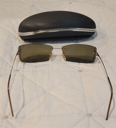 giorgio armani rimless sunglasses.